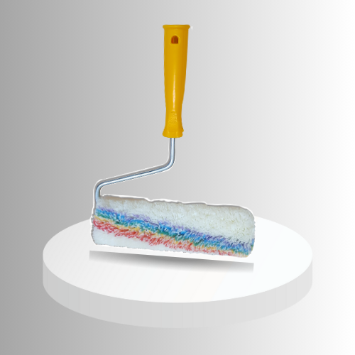 20 cm Gökkuşağı Boya Rulosu / Saplı